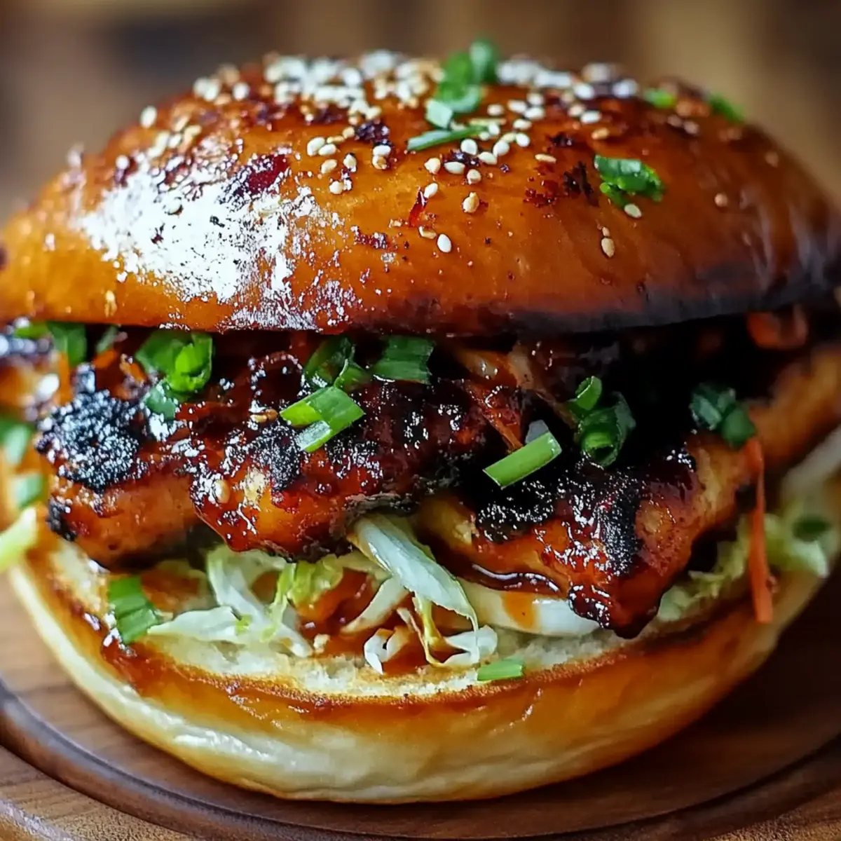 Korean BBQ Chicken Sandwich