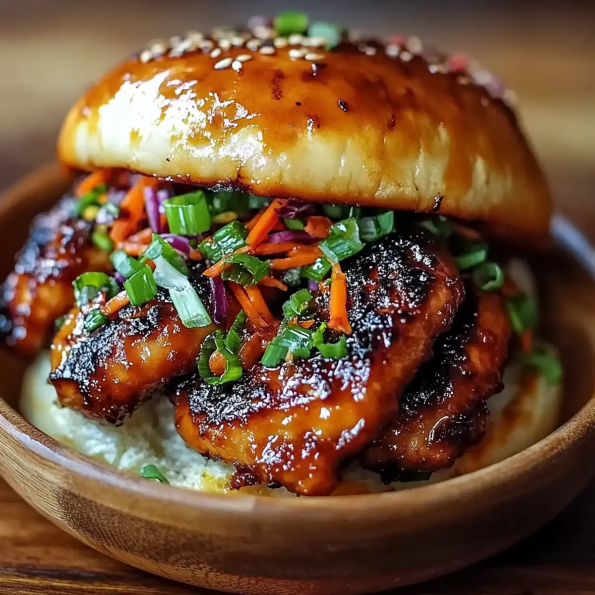 Korean BBQ Chicken Sandwich