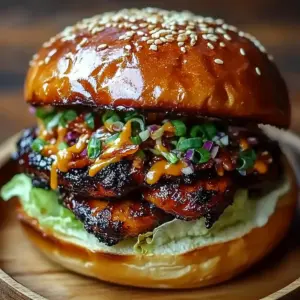 Korean BBQ Chicken Sandwich