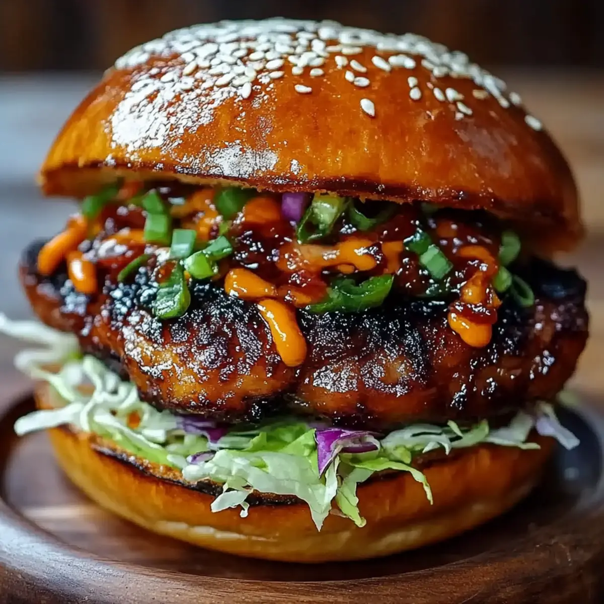 Korean BBQ Chicken Sandwich