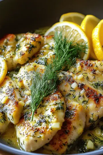 Lemon and Dill Butter Garlic