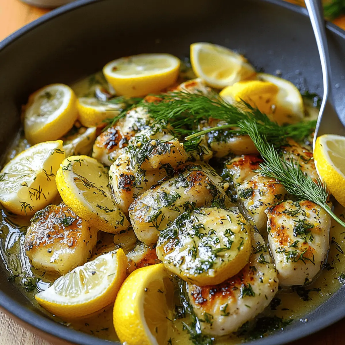 Lemon and Dill Butter Garlic