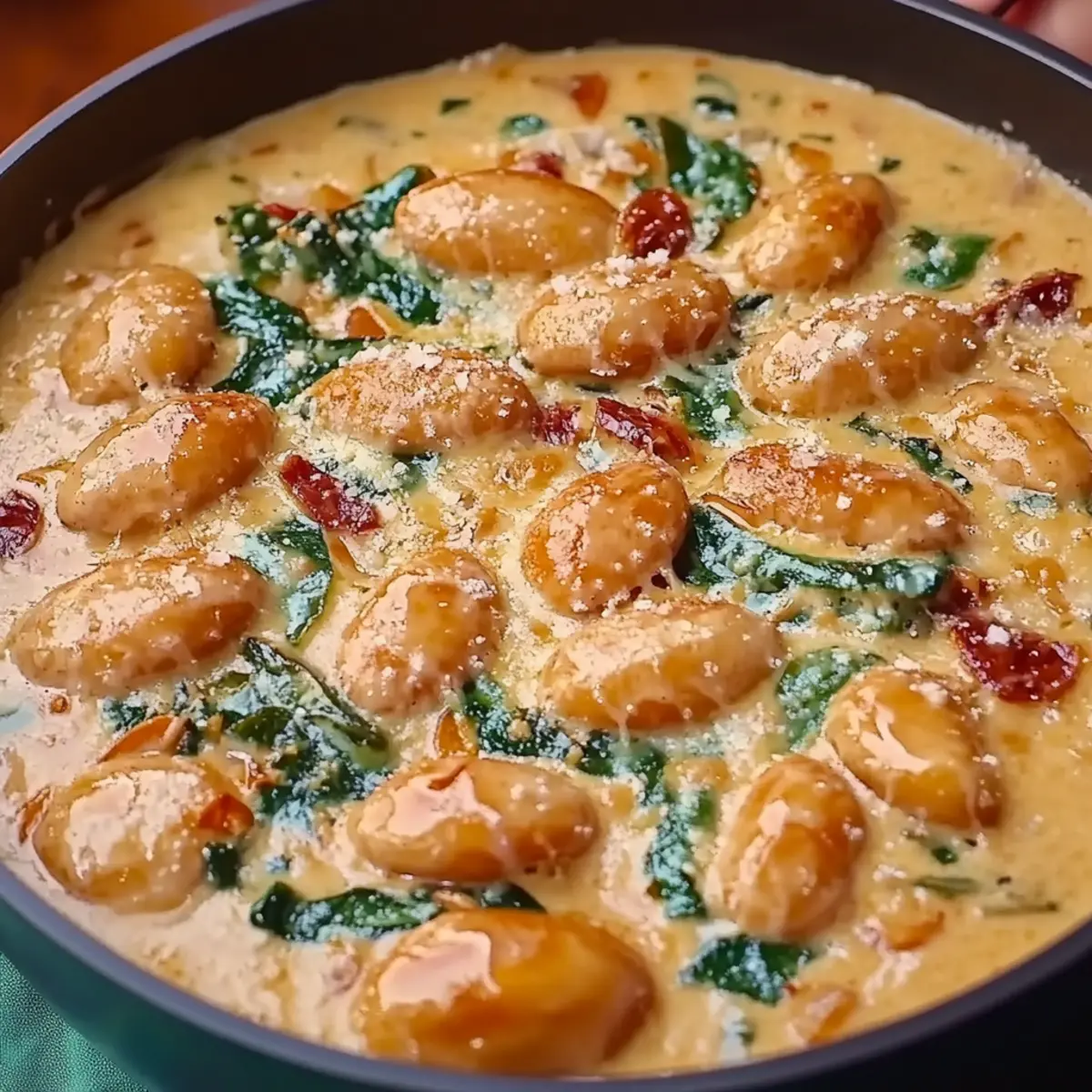 Marry Me Butter Beans With Creamy Tuscan Sauce