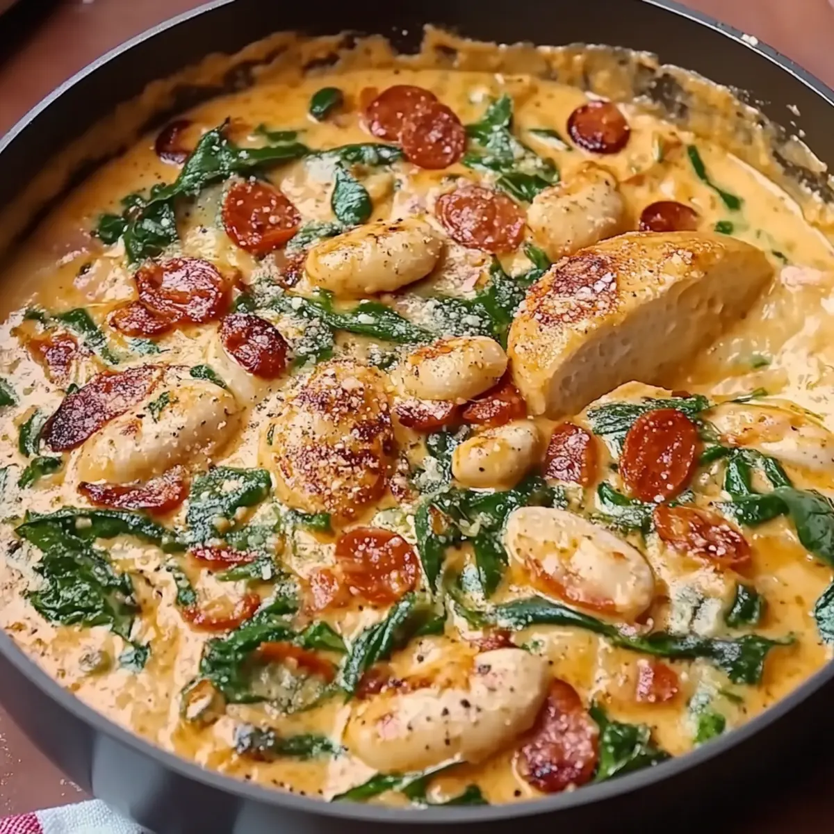 Marry Me Butter Beans With Creamy Tuscan Sauce