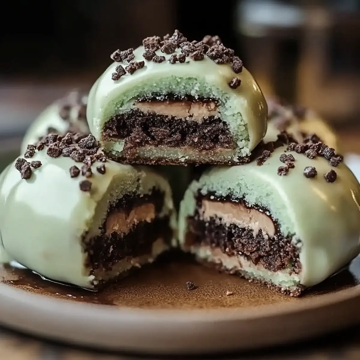 Mint Oreo Truffles