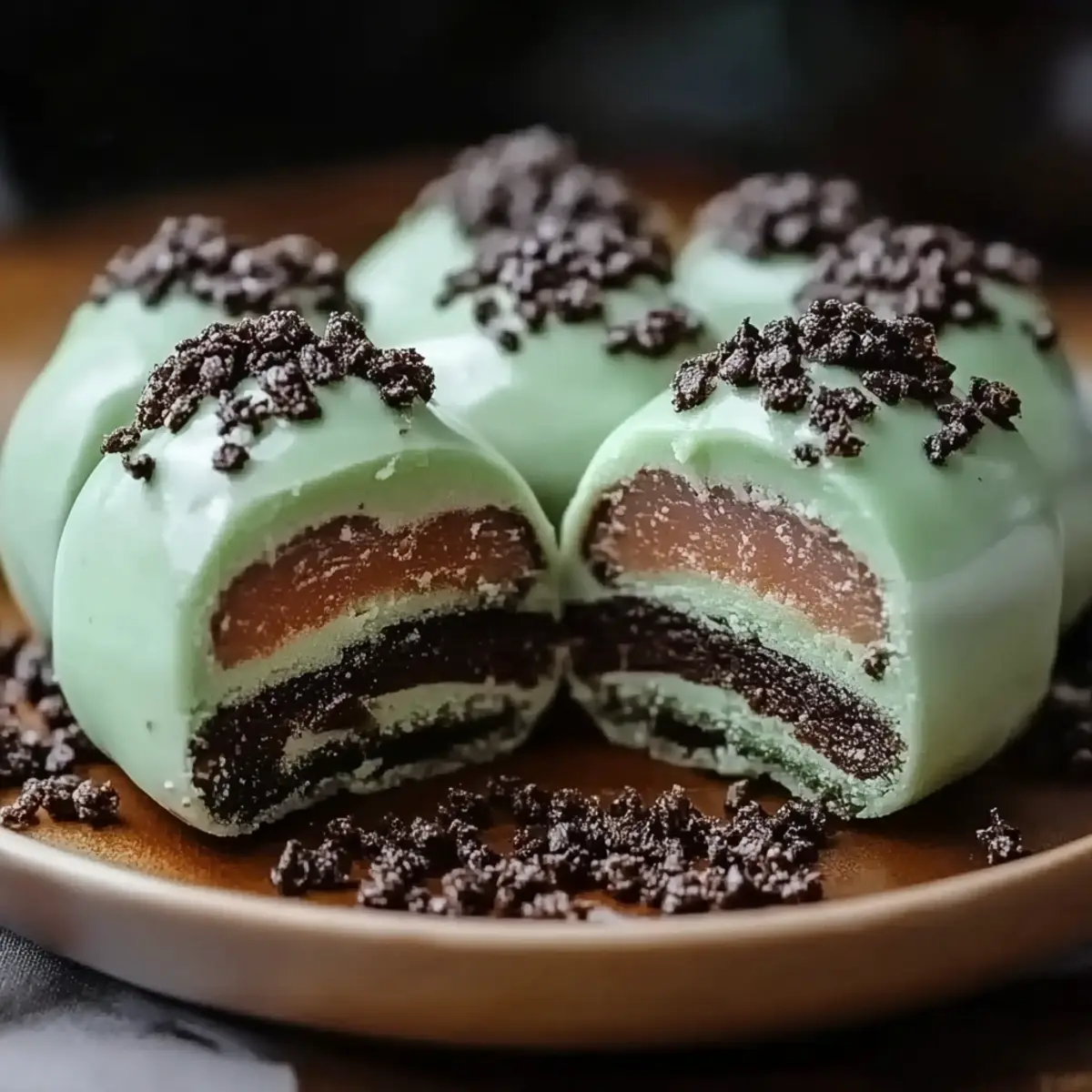 Mint Oreo Truffles