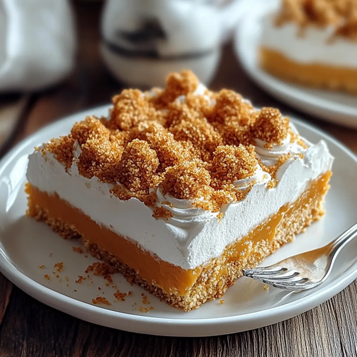 No Bake Pumpkin Spice Delight