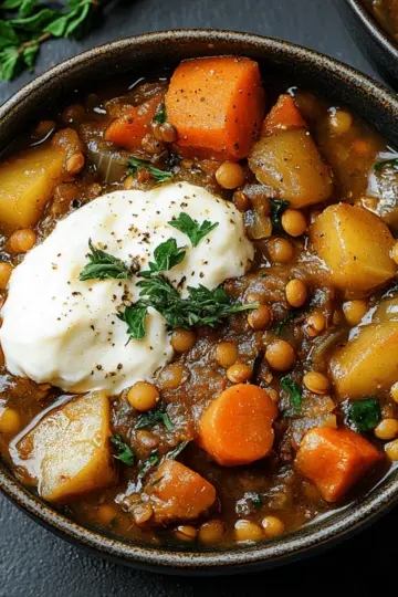 One‑Pot Vegetable & Lentil Stew