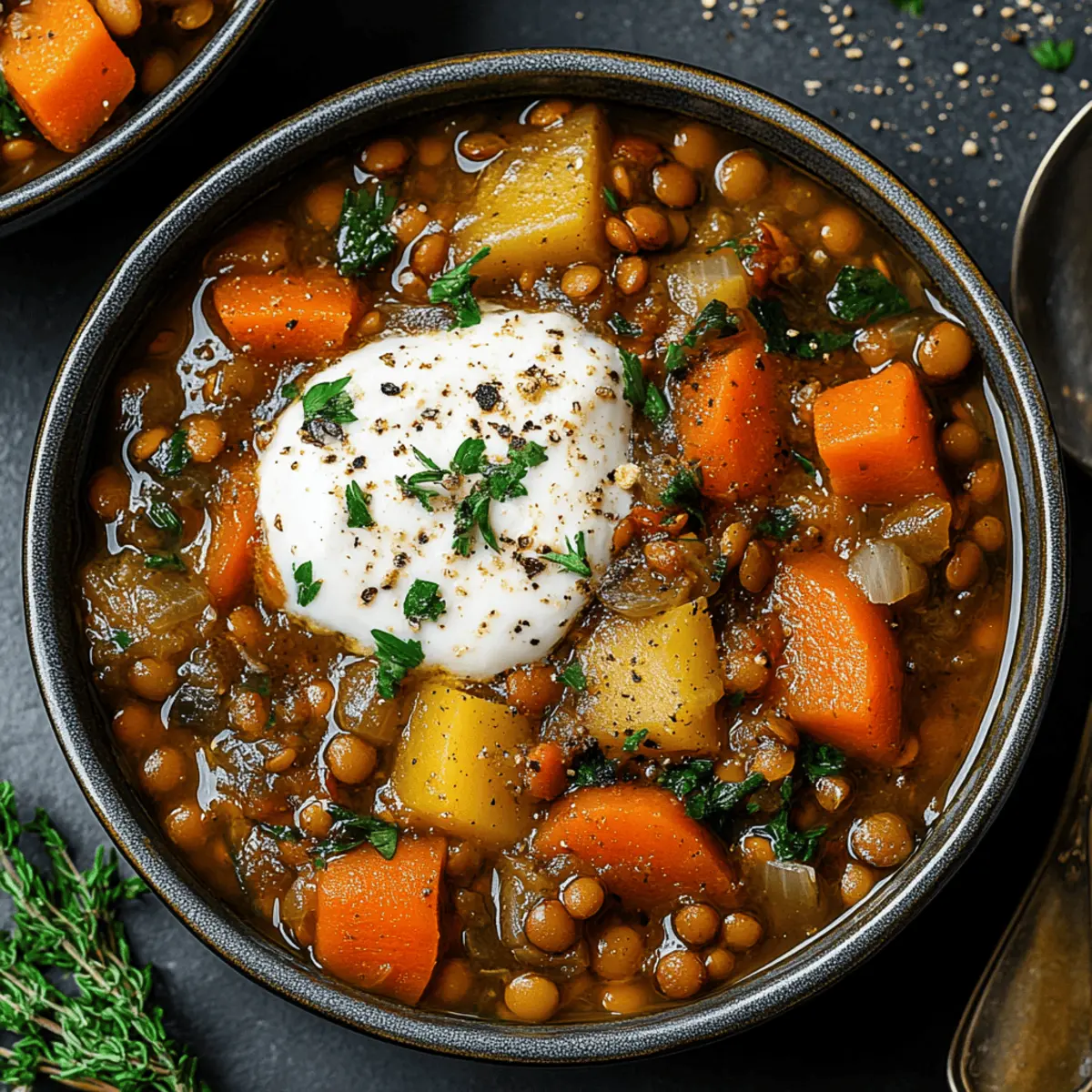 One‑Pot Vegetable & Lentil Stew