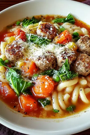 Parmesan Sausage Soup