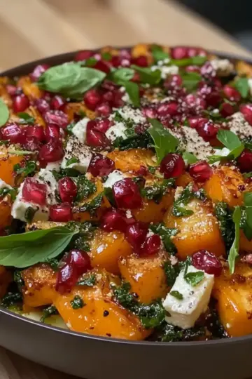 Roasted Sweet Potato and Baby Kale Salad