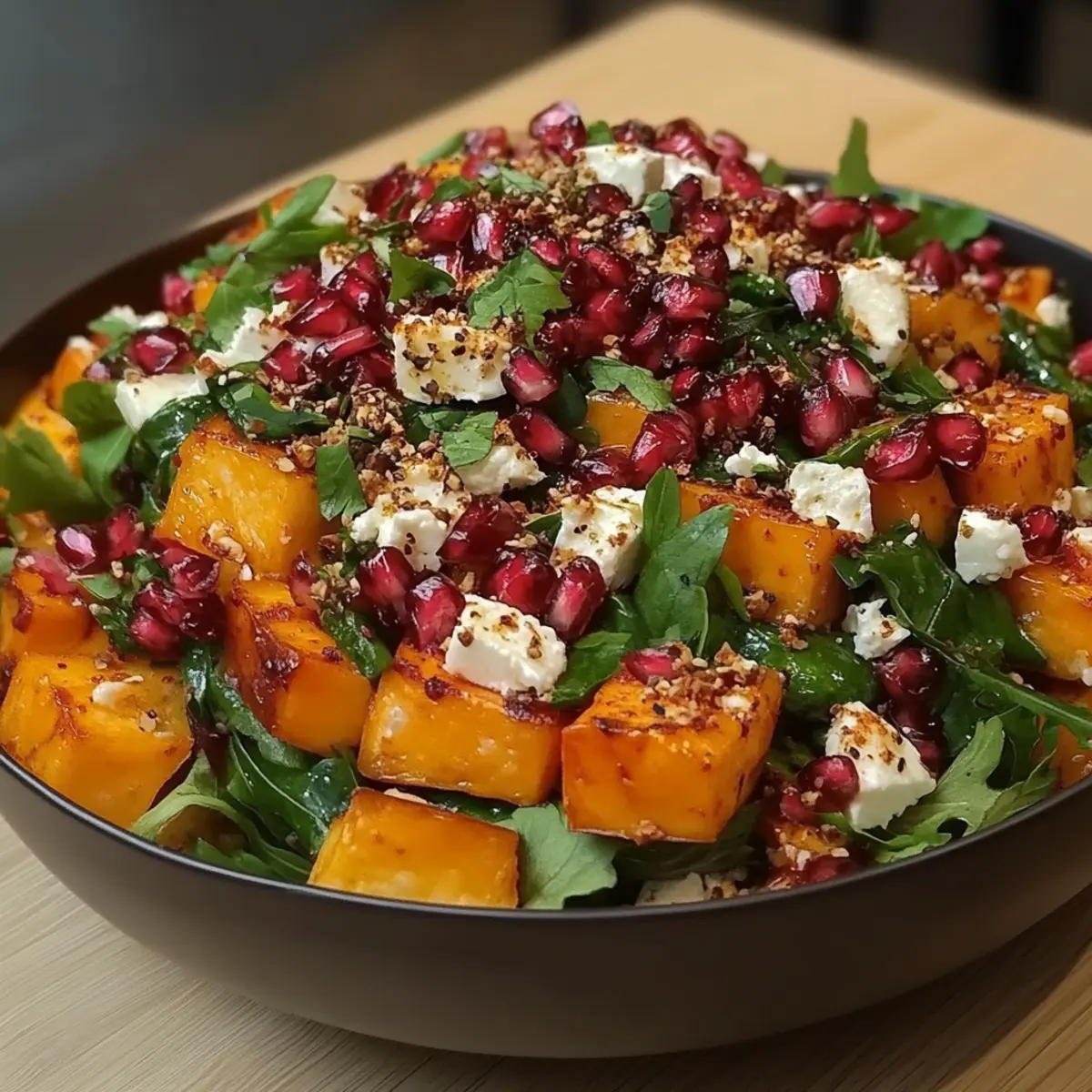 Roasted Sweet Potato and Baby Kale Salad