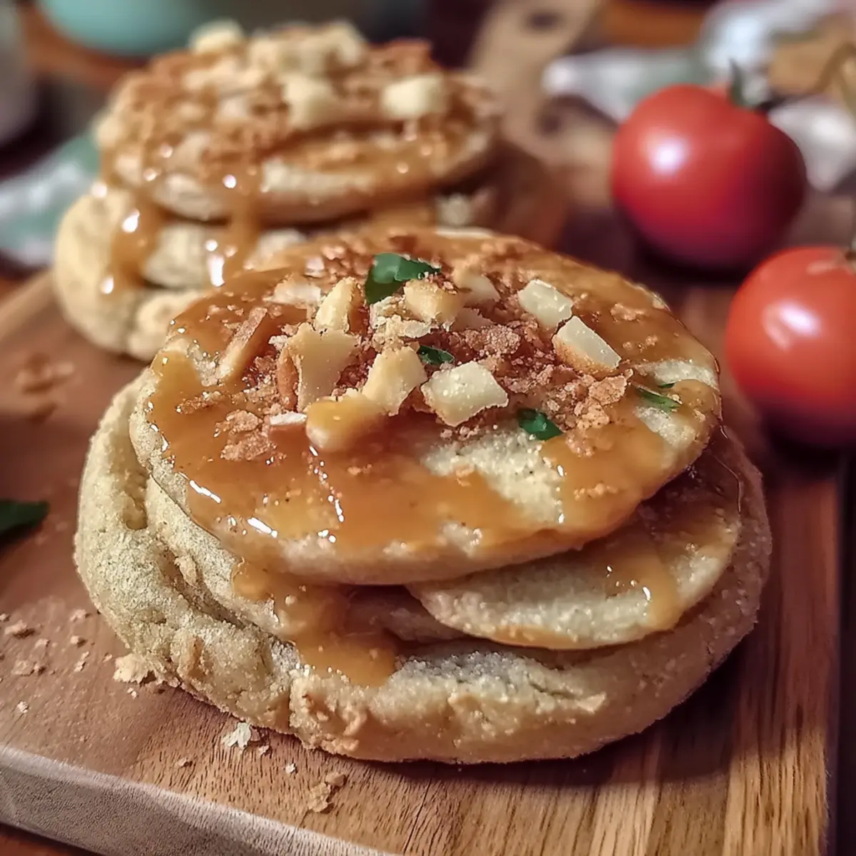 Salted Caramel Apple Pie Cookies