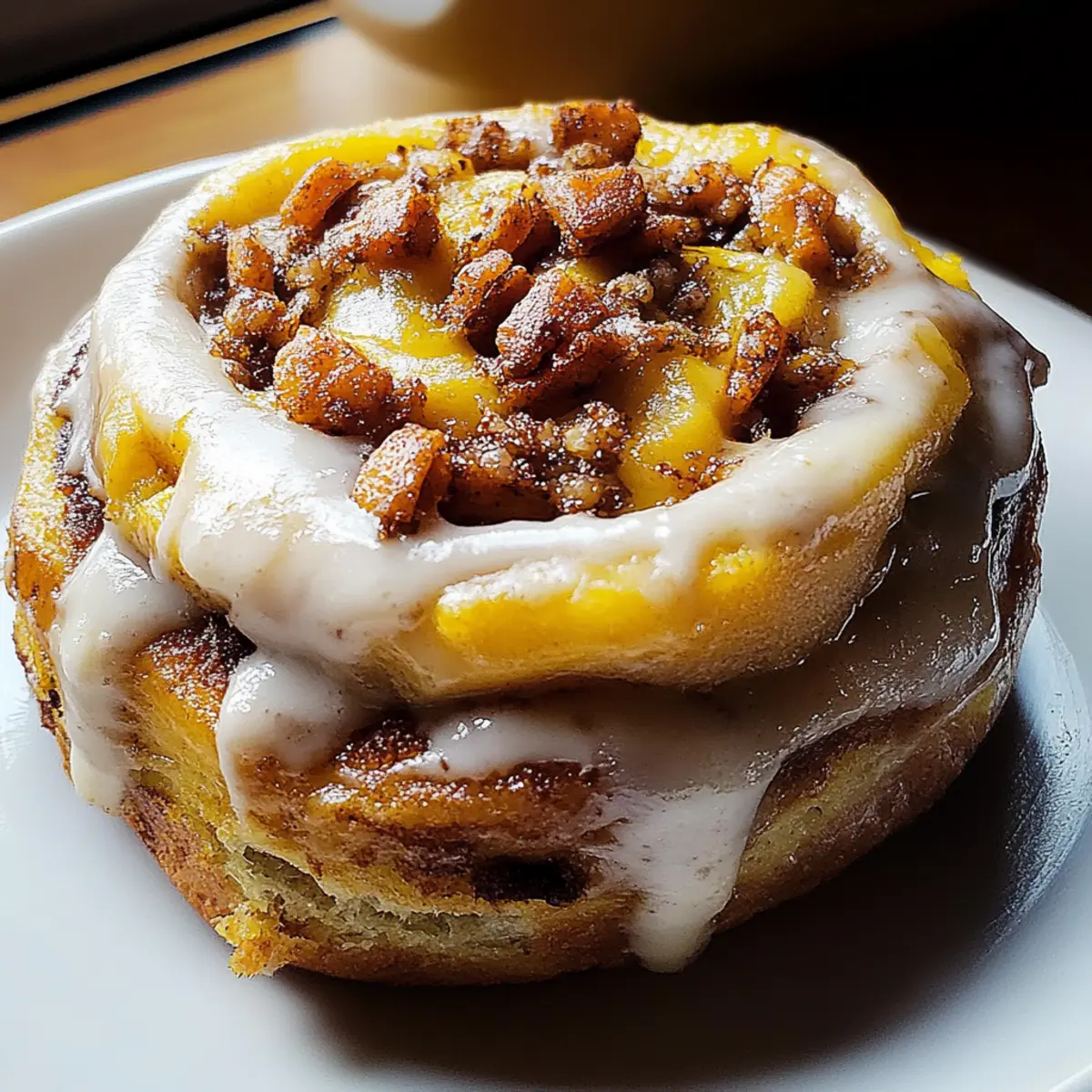 Soft Pumpkin Cinnamon Rolls