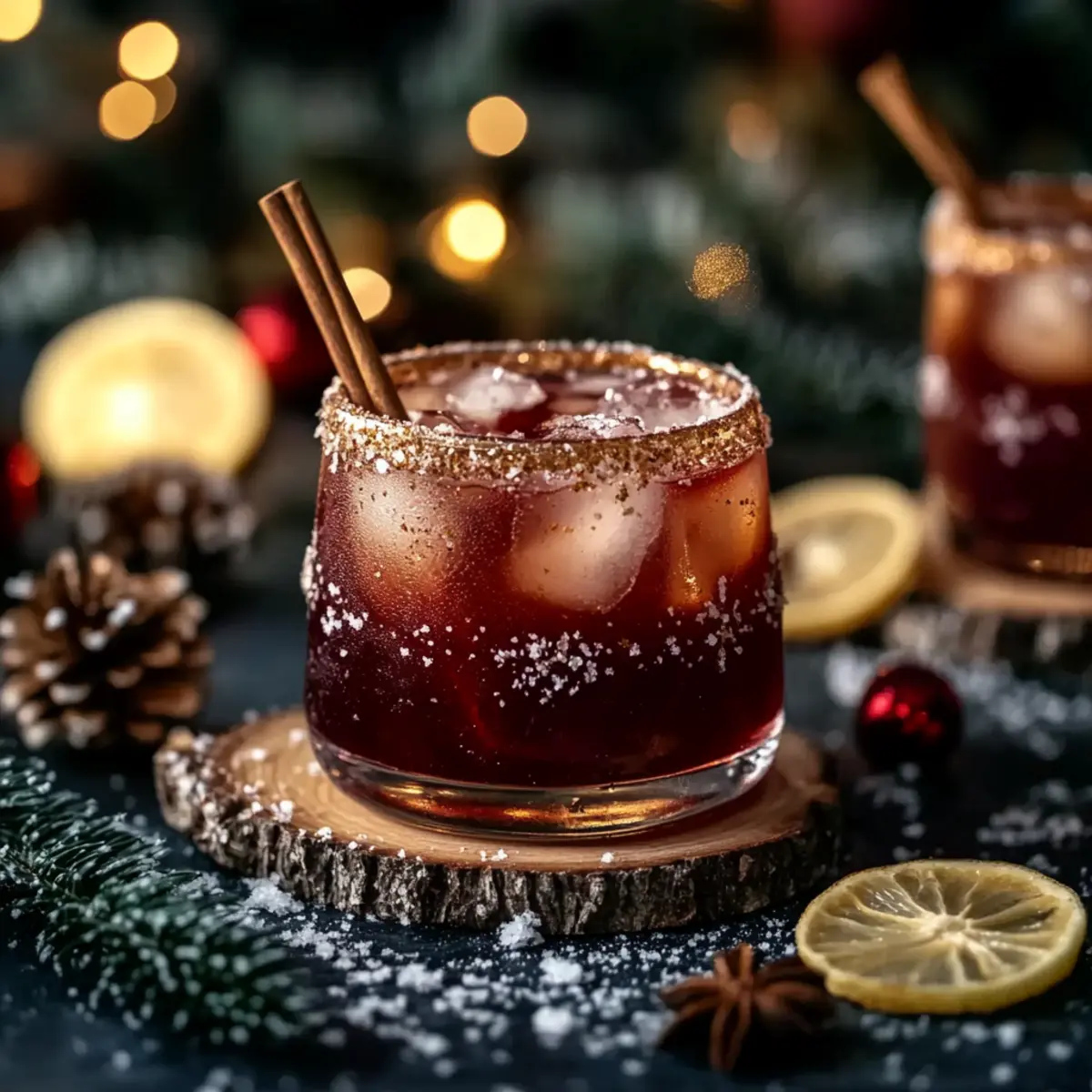 Spiced Christmas Margarita