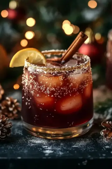 Spiced Christmas Margarita