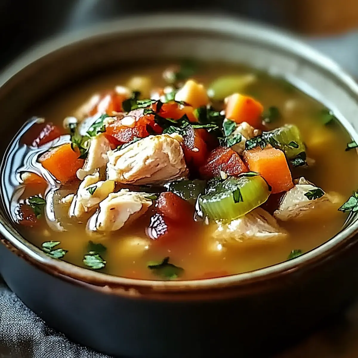 Spicy Chicken Soup