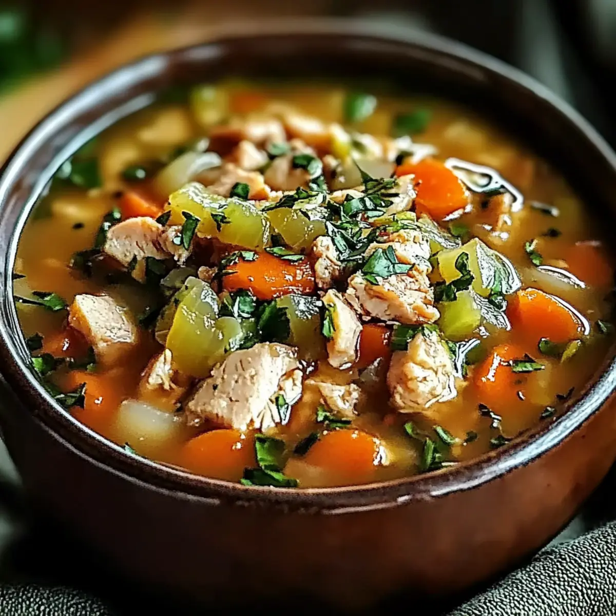 Spicy Chicken Soup