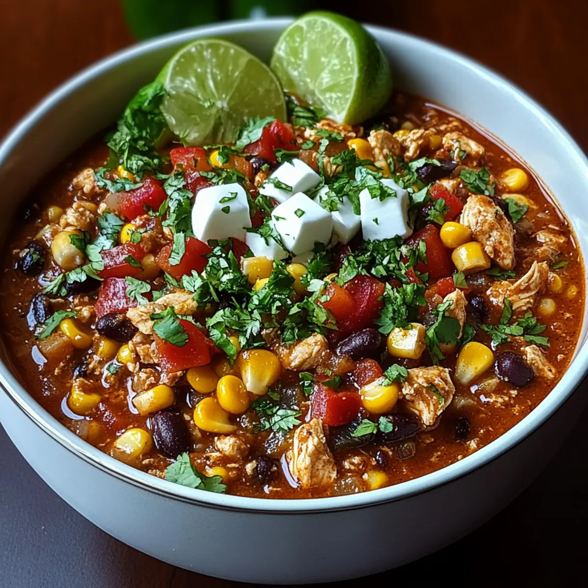 Street Corn Chicken Chili