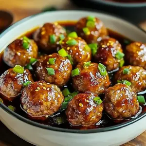 Sweet and Spicy Asian Turkey Meatballs