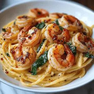 Tuscan Shrimp Pasta