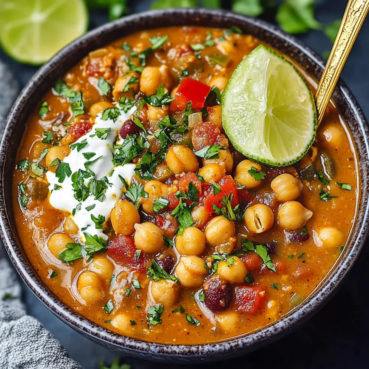 White Chickpea Chili