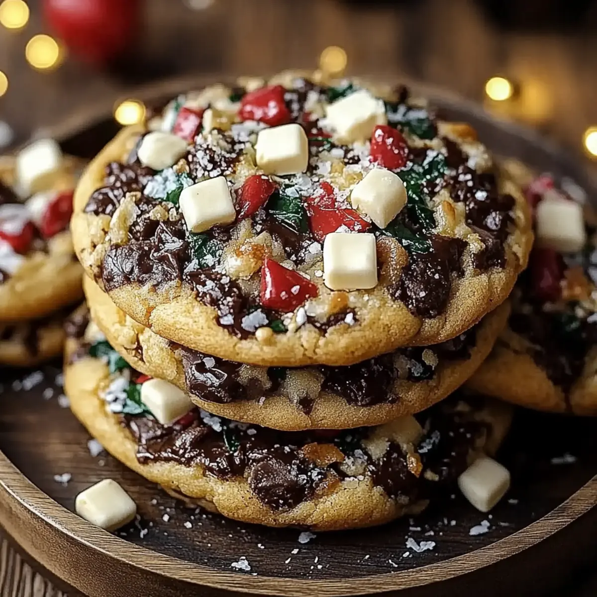 Winter Wonderland Chocolate Chip Cookies