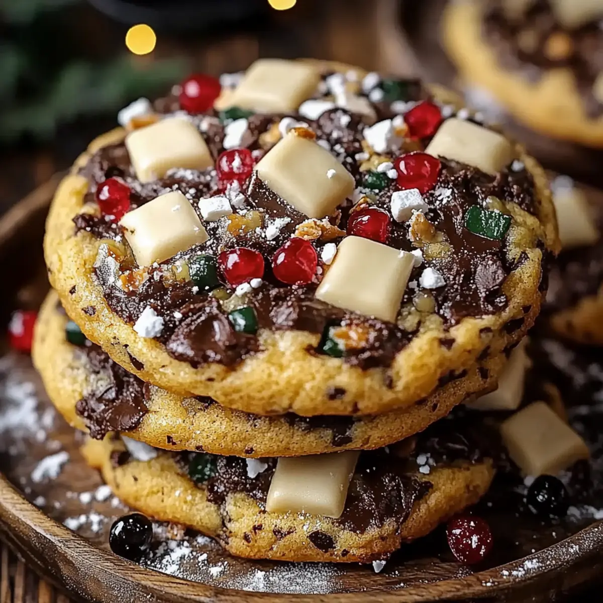 Winter Wonderland Chocolate Chip Cookies