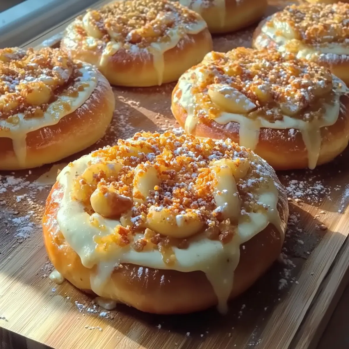 Apple Cheesecake Buns