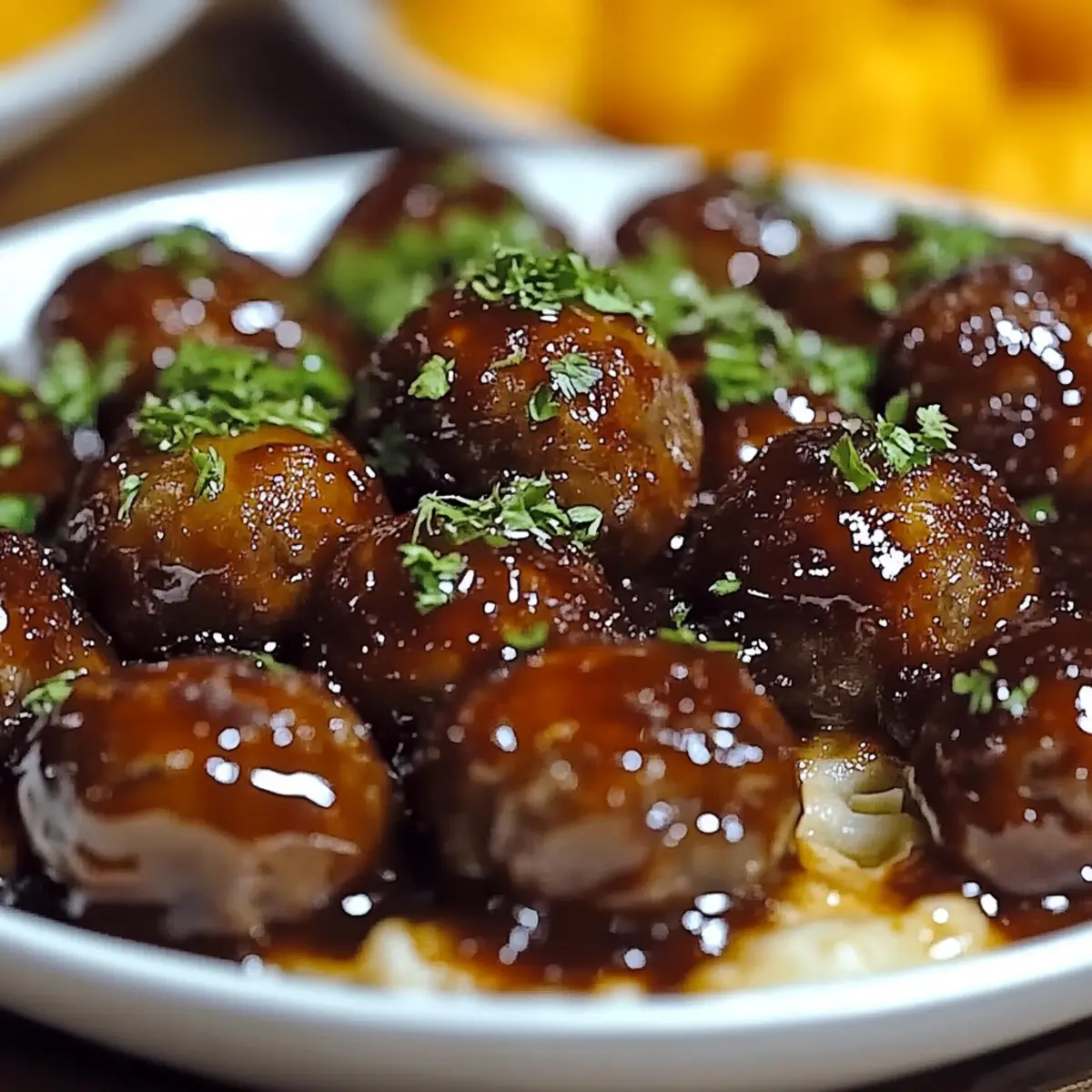 BBQ Jerk Meatballs
