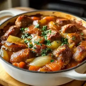 Beef Sausage Casserole