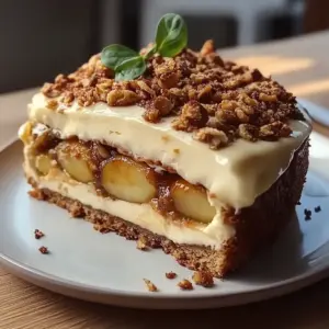 Biscoff Apple Crumble Cheesecake