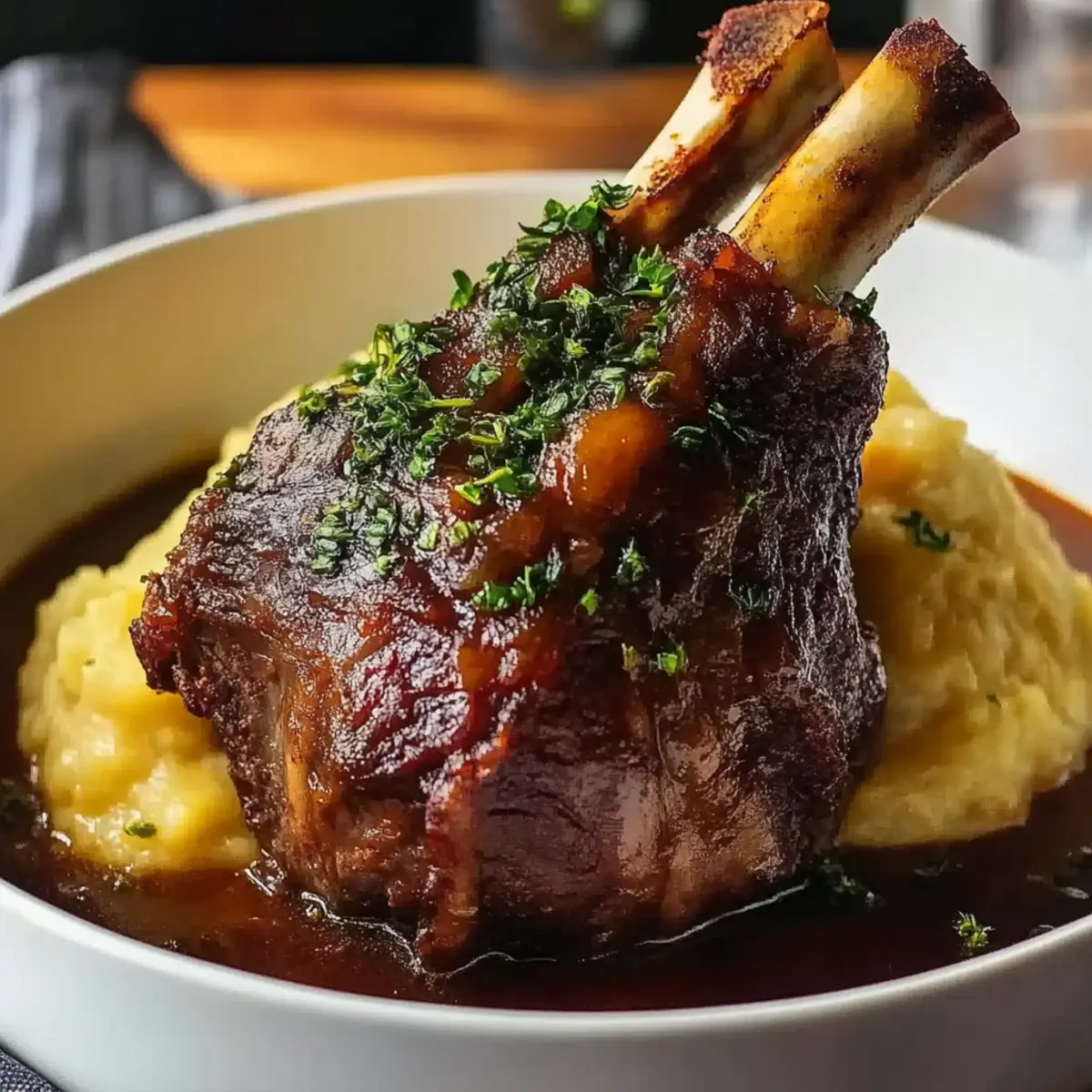 Braised Lamb Shanks