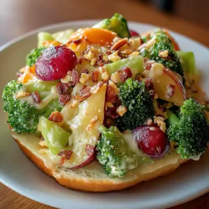 Broccoli Apple Crunch Salad