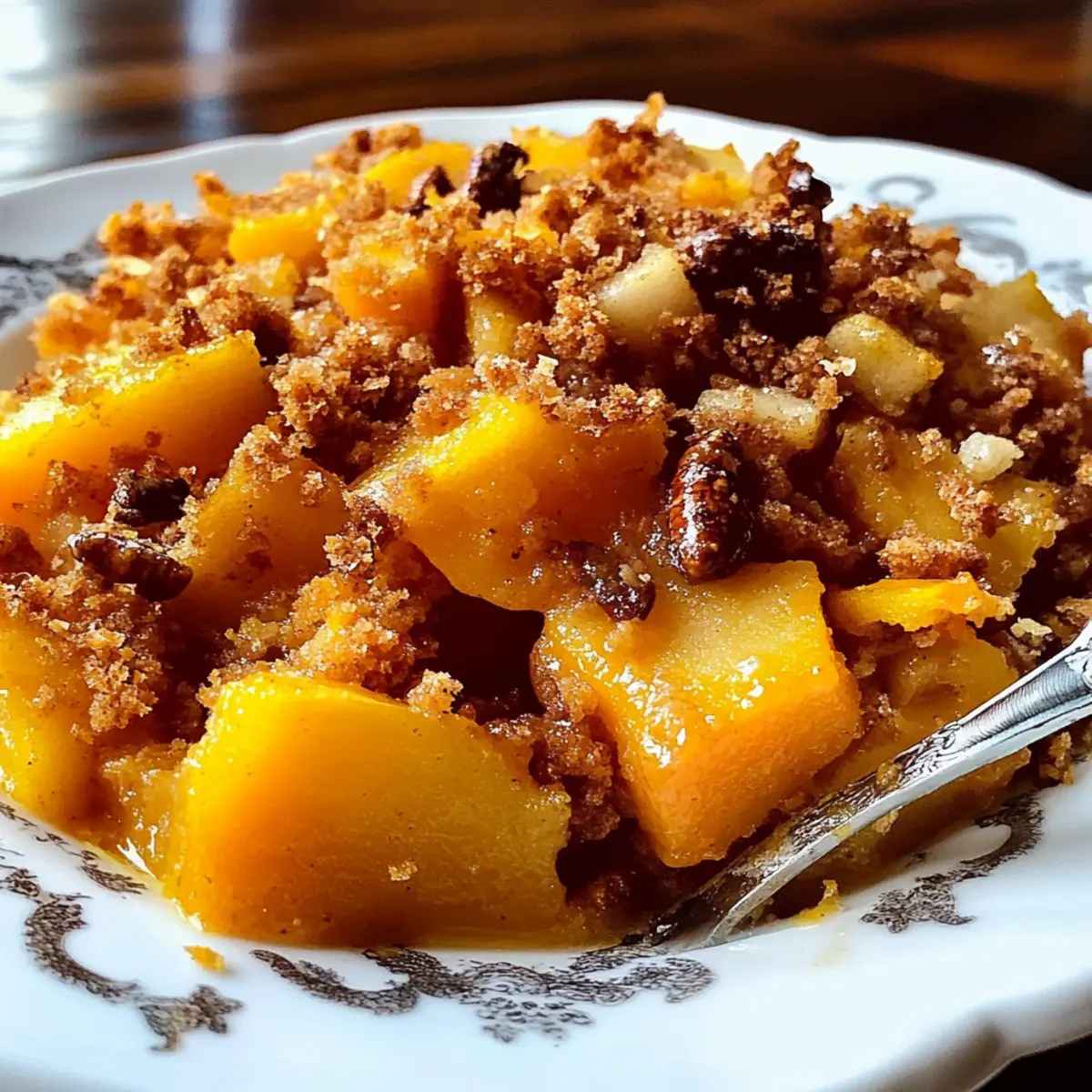 Butternut Squash Apple Bake