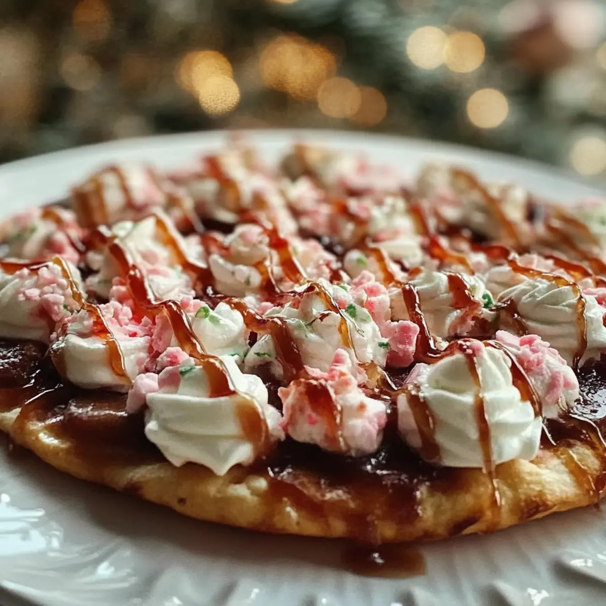 Candy Cane Pizza