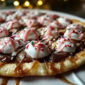 Candy Cane Pizza