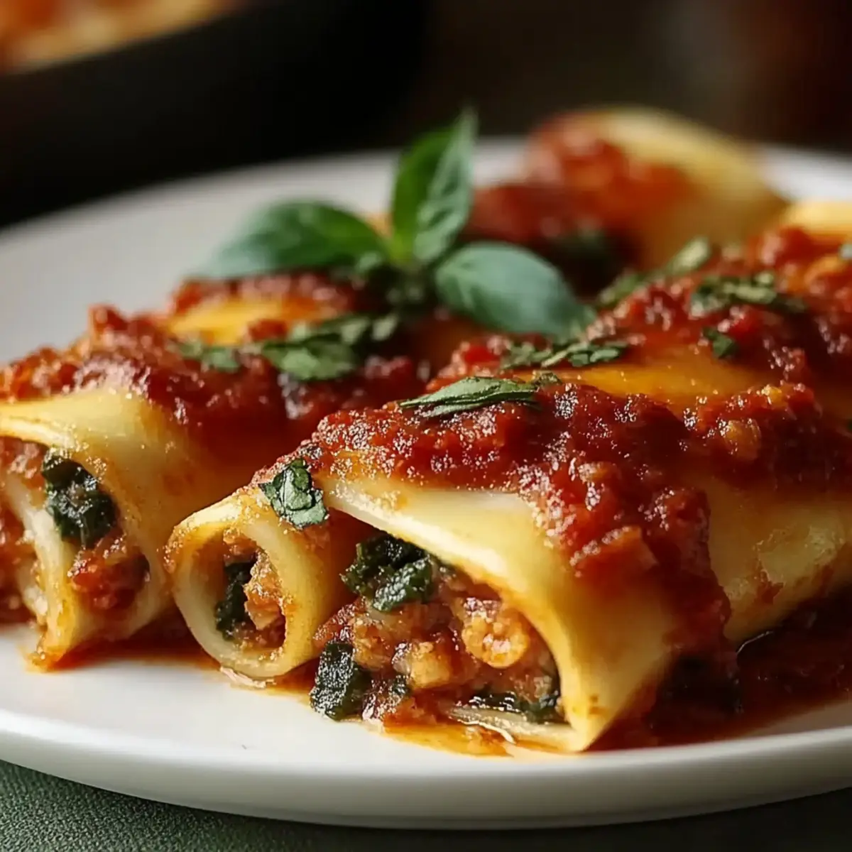 Cannelloni Viande Hachée