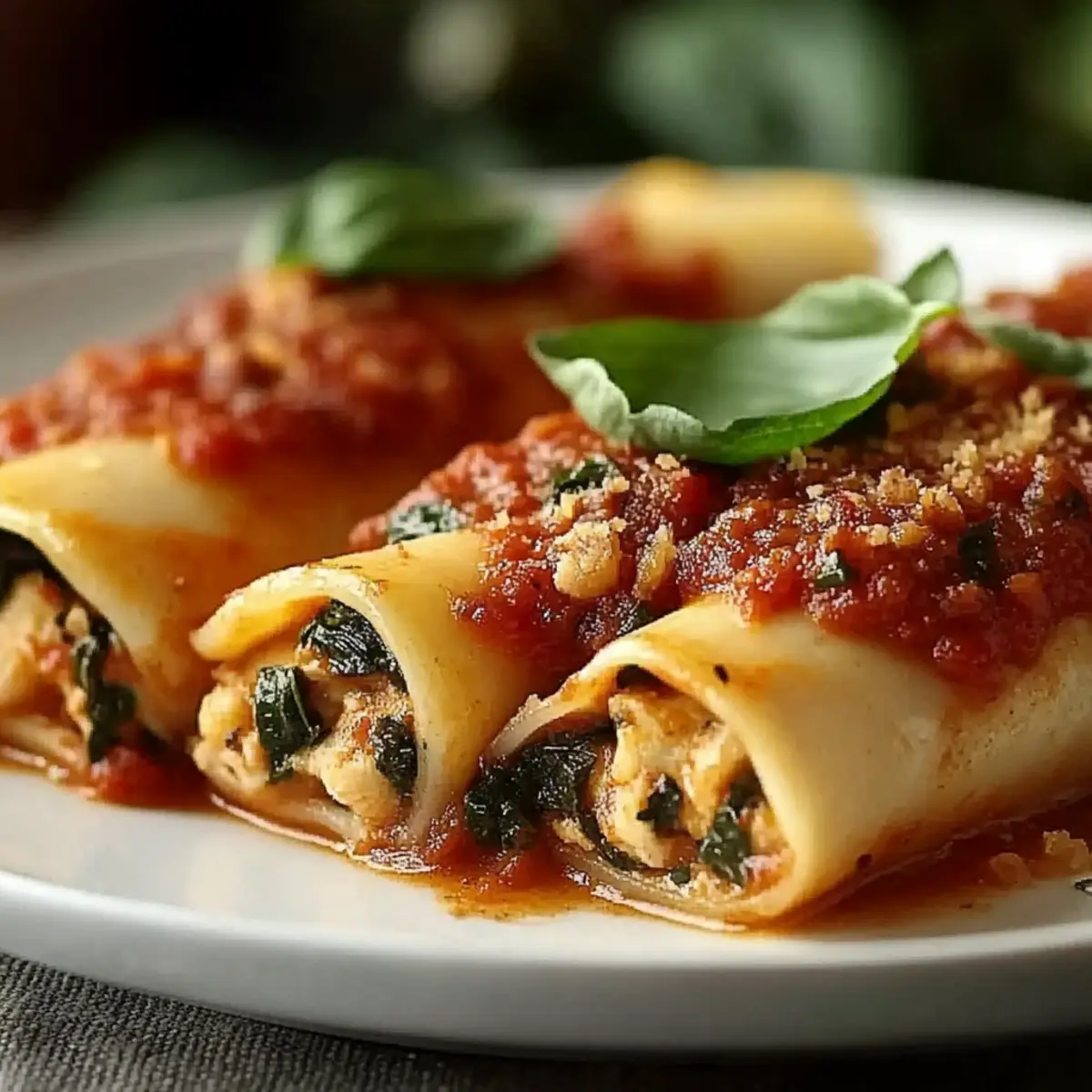 Cannelloni Viande Hachée