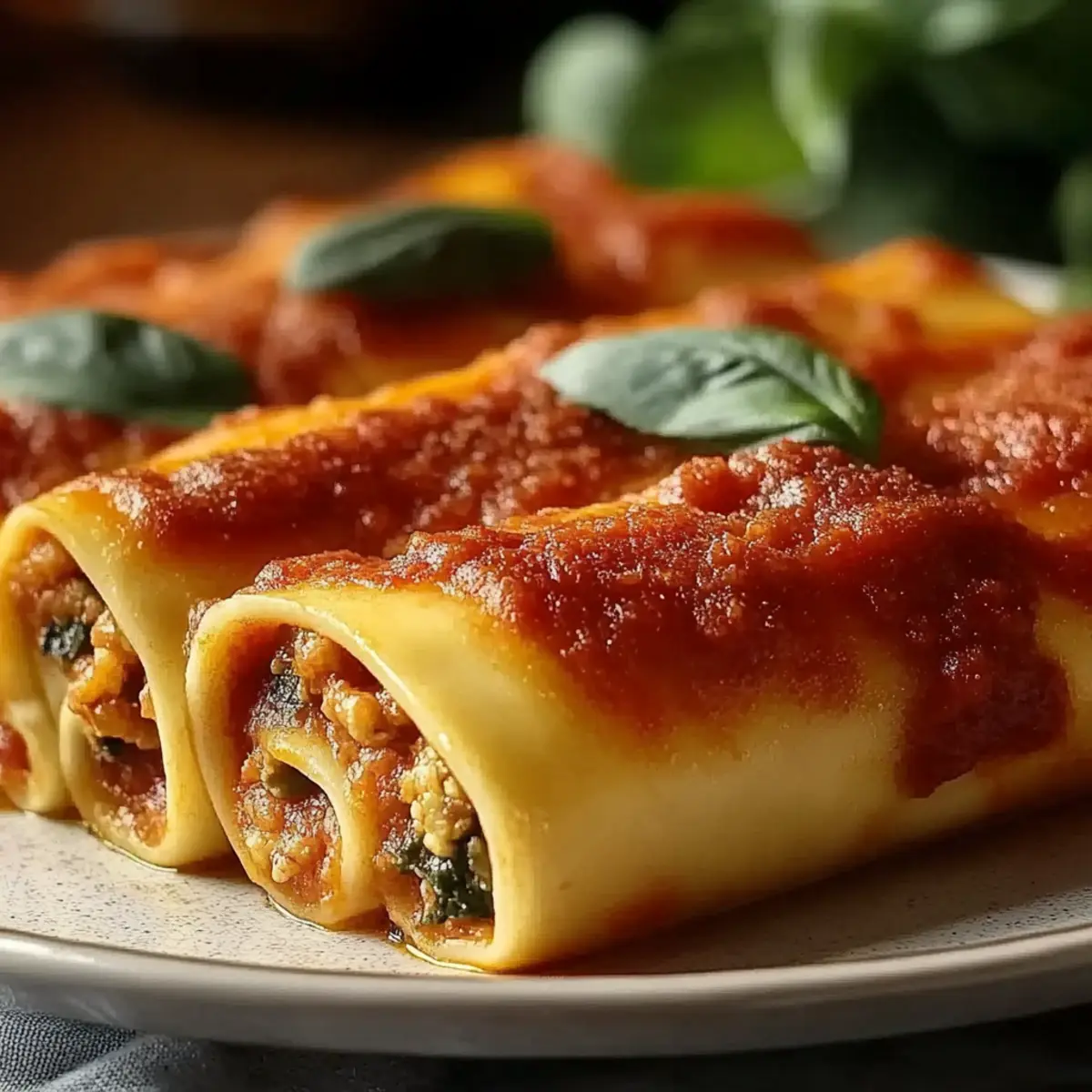 Cannelloni Viande Hachée