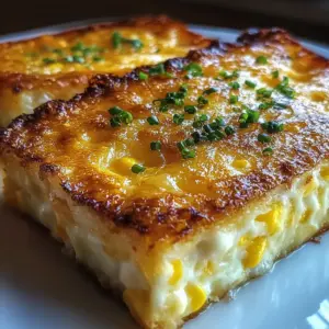 Cheesy Cream Cheese Corn Casserole