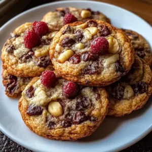 Chewy Spiced Cranberry Cookies with Walnuts