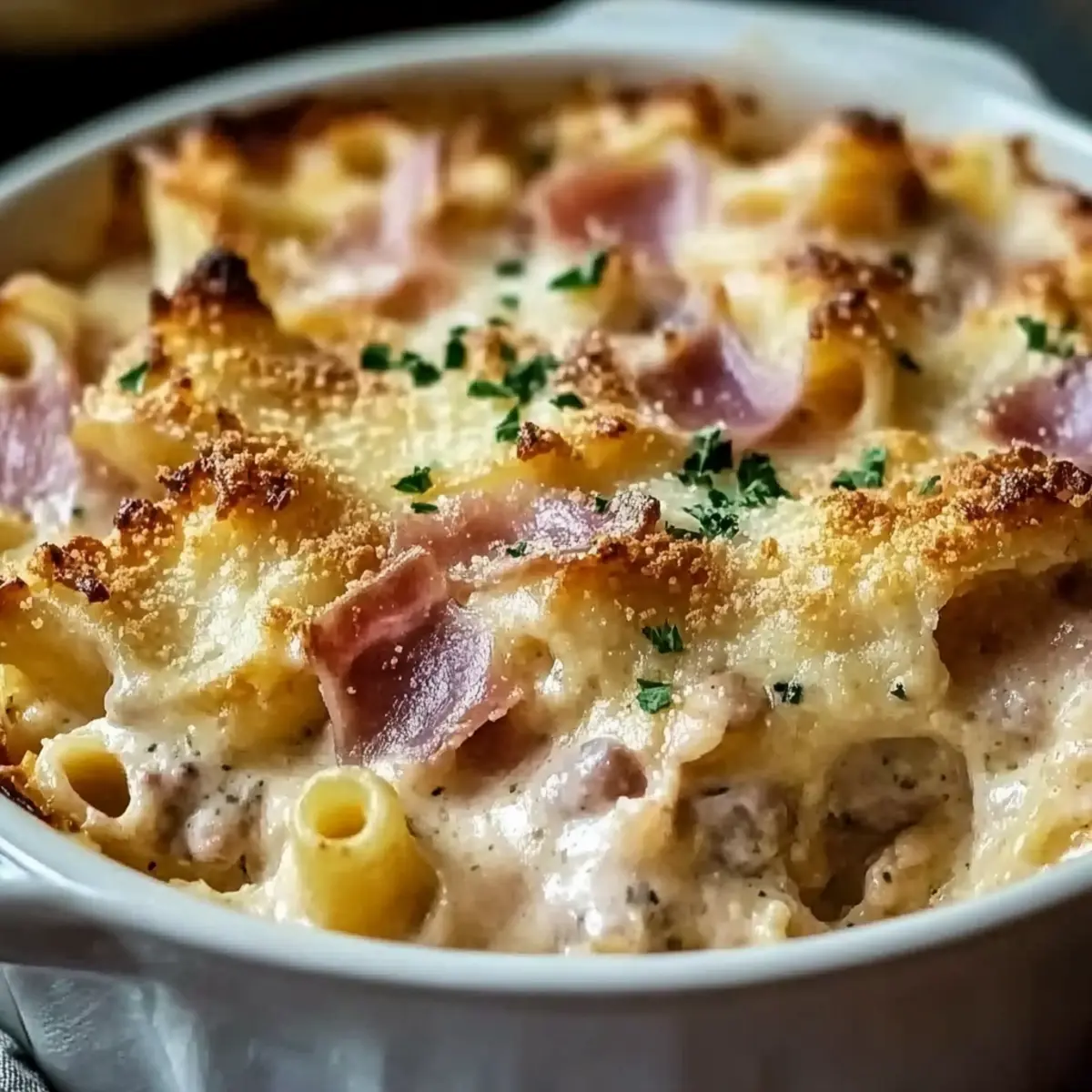 Chicken Cordon Bleu Casserole