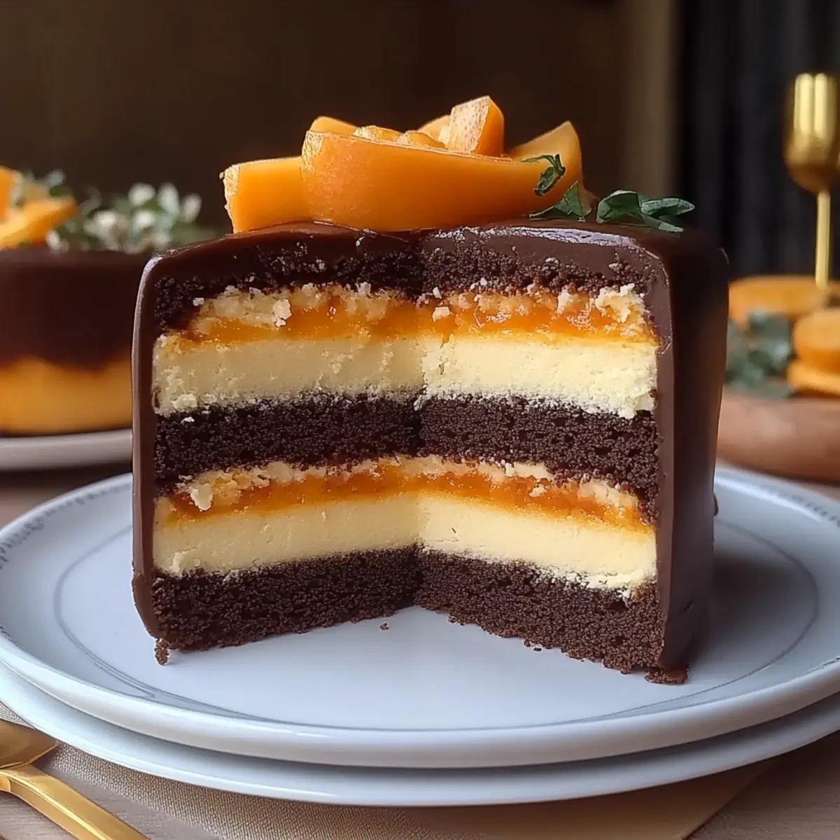 Chocolate & Orange Punchcake