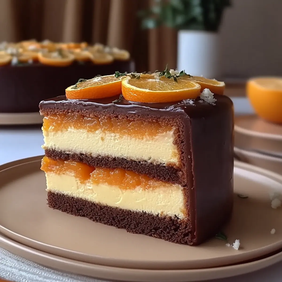 Chocolate & Orange Punchcake