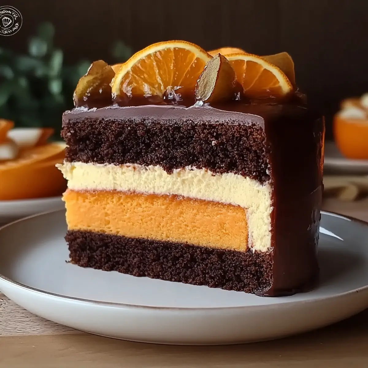 Chocolate & Orange Punchcake