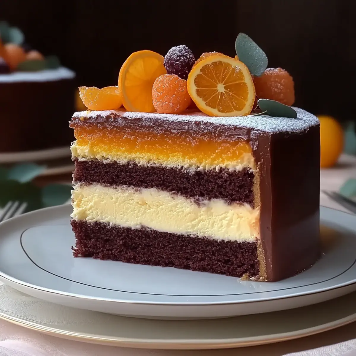 Chocolate & Orange Punchcake