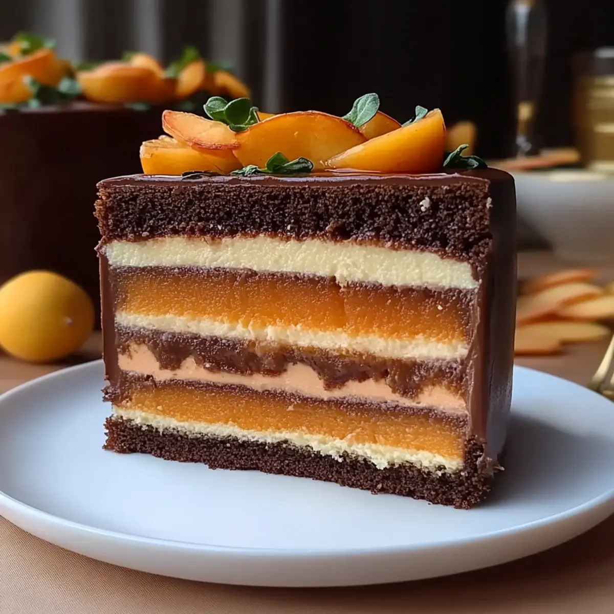 Chocolate & Orange Punchcake