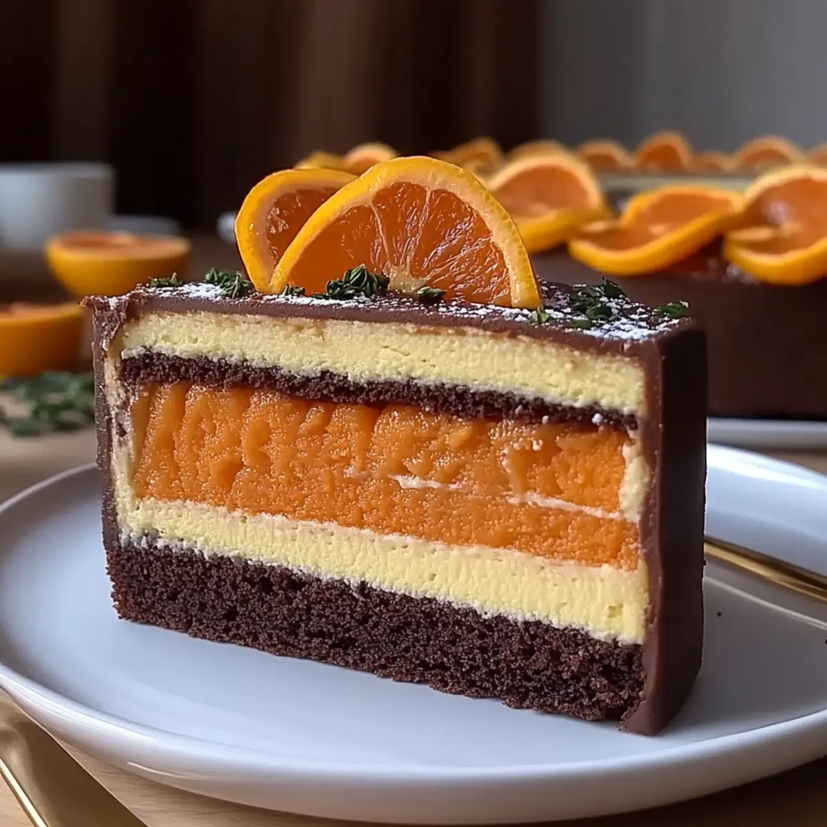 Chocolate & Orange Punchcake