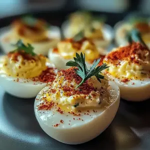 Christmas Deviled Eggs